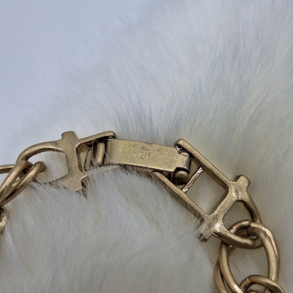 Banana Republic Gold Tone Jeweled Link Bracelet - Picture 8 of 15